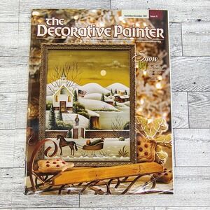 The Decorative Painter Magazine Nov/Dec 2018 Tole Painting Art Craft Patterns